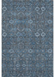 Premium Machine Washable Mayfield AMF574 Blue 9'' x 12'' Rug