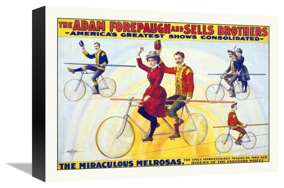 America's Greatest Shows Consolidated, The Miraculous Melrosas, 16x12