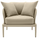 Kapri Outdoor Armchair, Taupe