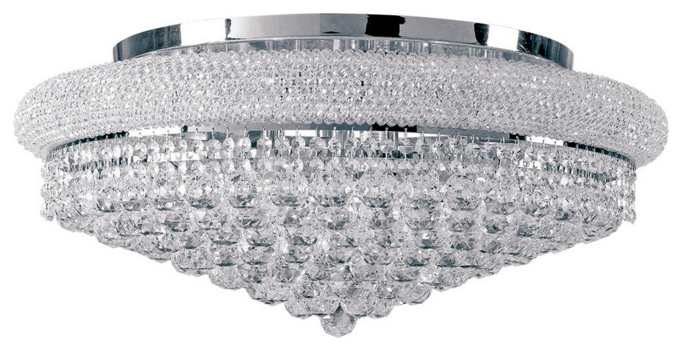 Artistry Lighting Primo Collection Flush Mount 36", Chrome