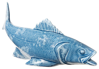 UTC Porcelain Figurine Gloss Distressed Blue Finish