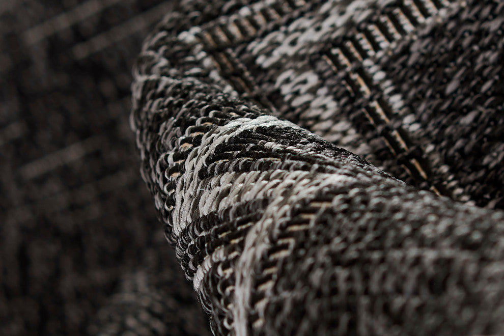 Momeni Hampton  Area Rug, Black, 2'x3'