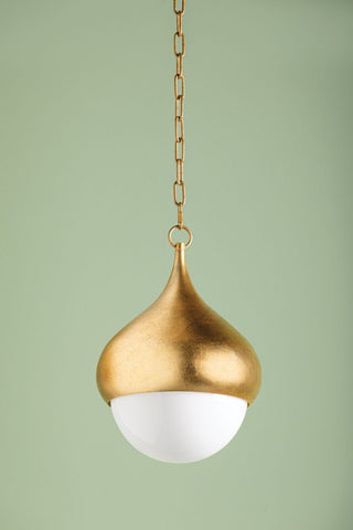 Mitzi Luciel Pendant Vintage Gold Leaf