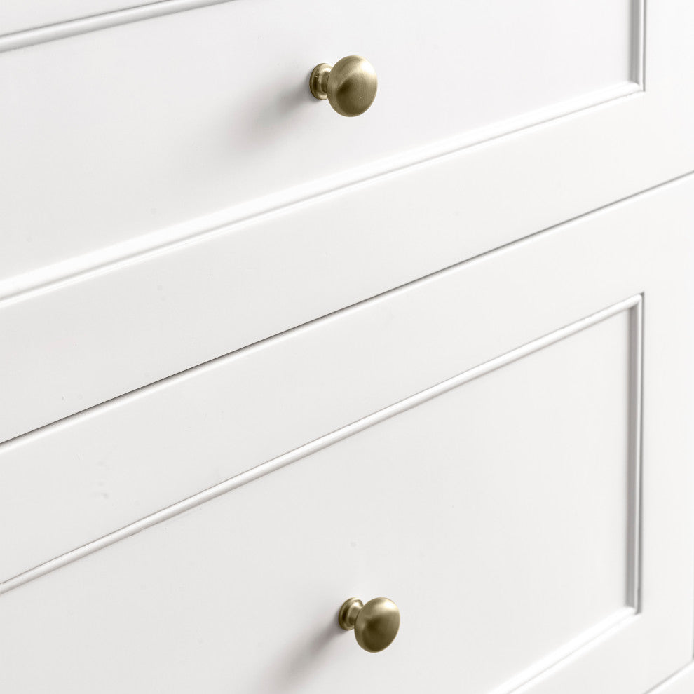 Breckenridge 72" Double Vanity, Bright White