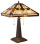 CHLOE Lighting CH3T237IM16-TL2 JEREMIAH Blackish Bronze 2 Light Table Lamp