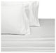 600 TC 100% Long Staple Cotton Sheet Set, White, Olympic Queen