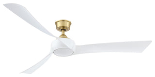 Fanimation Wrap Custom-KIT-64 Wrap Custom 64" 3 Blade Indoor / - Brushed Satin