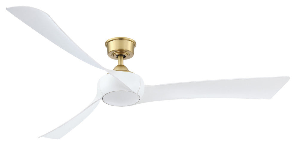 Fanimation Wrap Custom-KIT-64 Wrap Custom 64" 3 Blade Indoor / - Brushed Satin