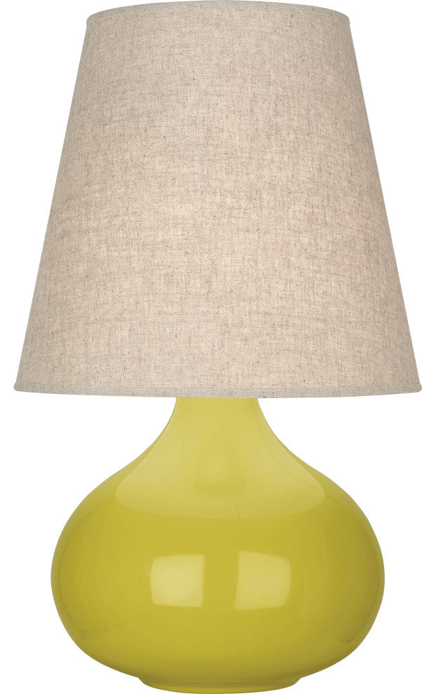 June Accent Lamp, Buff, Citron
