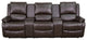 Flash Furniture Allure Series 3 Seat Brown Theater Seating - BT-70295-3-BRN-GG
