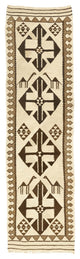 Vintage Turkish Kilim Runner 3' 2" x 11' 4", 38 in. x 136 in.