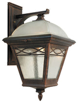 Brentwood Large Top Mount Closed Bottom Light, Swedish Silver