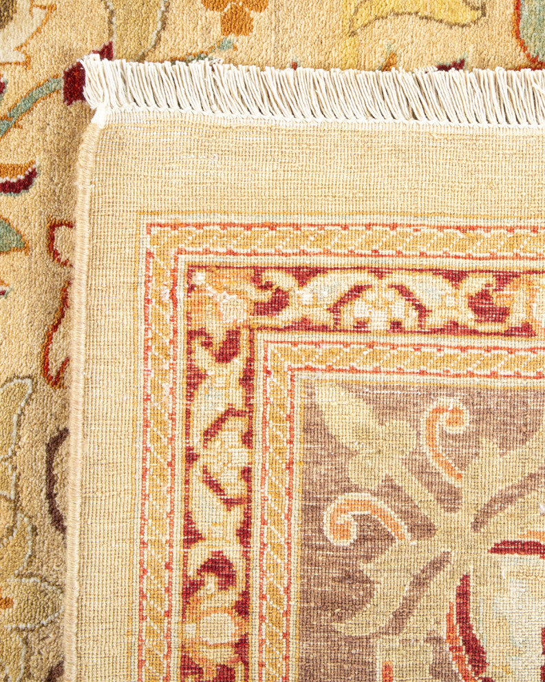 Mogul, One-of-a-Kind Hand-Knotted Area Rug Yellow, 8'1"x10'8"