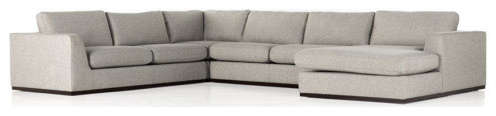 Colt 4pc Raf Sectional-Aldred Silver