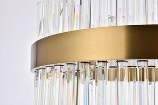 Contemporary Gold 14-Light Chandelier