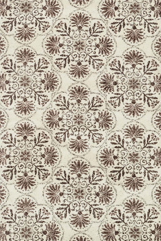 Avanti AV-02 Brown Gray Area Rug, 7'6"x9'6"