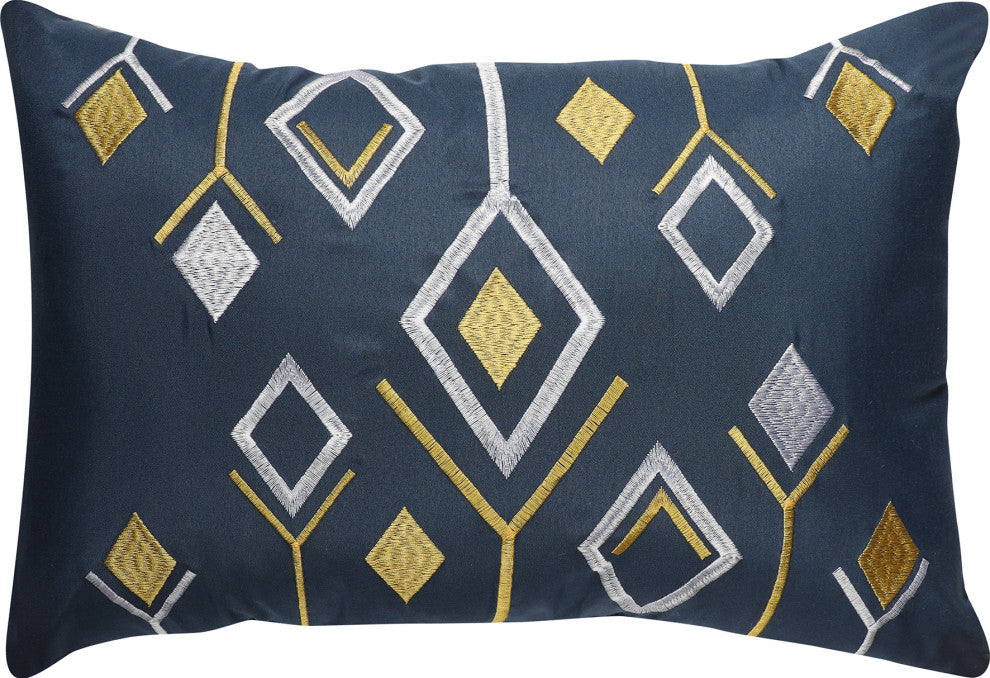 Minerva 7-Piece Comforter Set, Navy, King