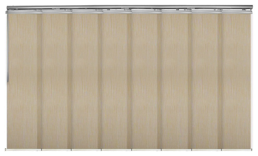 Aldi 8-Panel Track Extendable Vertical Blinds 130-175"W