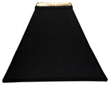 Square Sharp Corner Basic Lampshade, Black