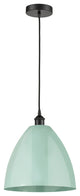 Innovations 616-1P-BK-MBD-12-SF 1-Light Mini Pendant, Matte Black