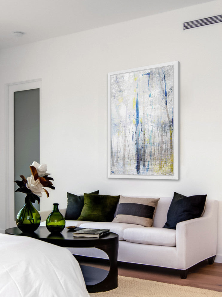 Parvez Taj "Tall and Bright" Framed Painting Print, 24"x36"
