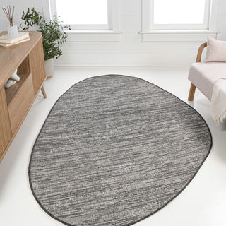 Callan Modern Rustic Abstract Indoor/Outdoor Shaped Area Rug