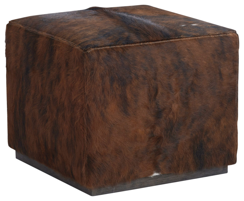 Colby Leather Ottoman