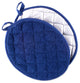DII Nautical Blue Oval Pot Holder, Set of 2