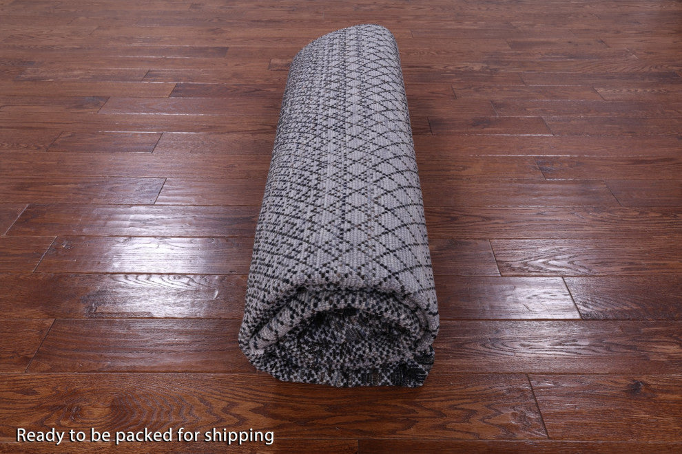 Handmade Wool Savannah Grass Rug 8' 4" X 10' 4" Q9218