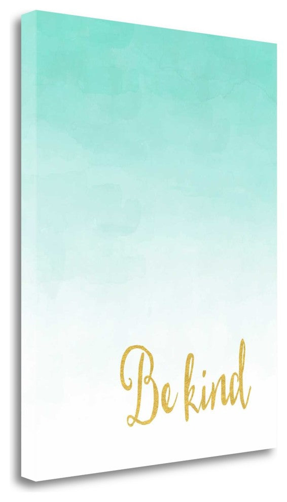 "Be Kind" By Tara Moss, Giclee Print on Gallery Wrap Canvas, Ready to Hang