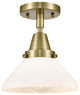 Innovations Lighting 447-1C-AB-G4471-LED Caden 1 Light 8" Flush Mount