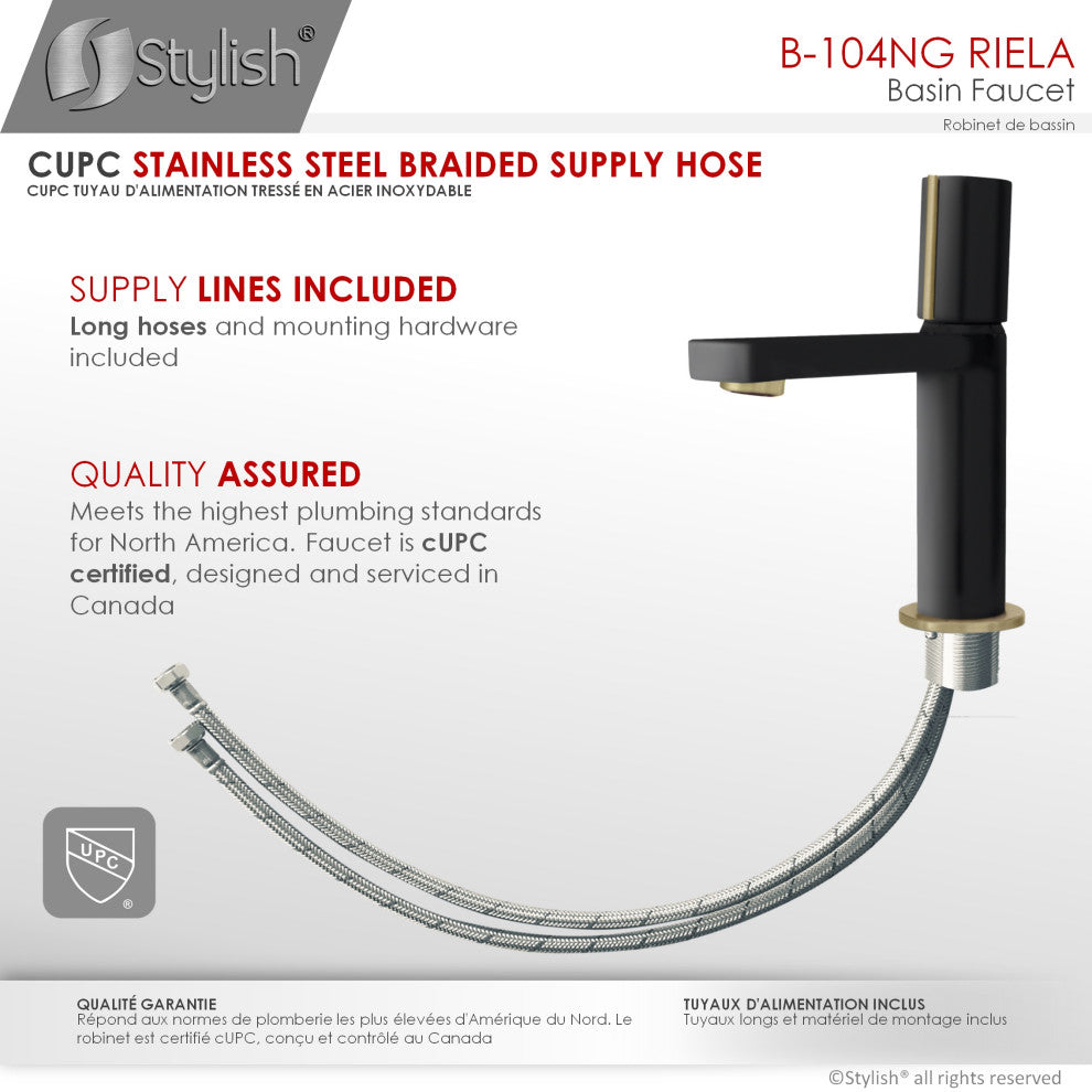 STYLISH Single Handle Modern Bathroom Faucet Basin Sink Faucet