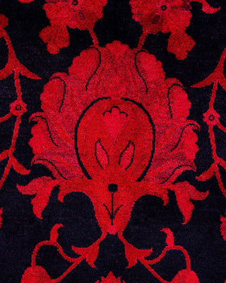 Overdyed, One-of-a-Kind Hand-Knotted Area Rug Pink, 8'3"x10'1"