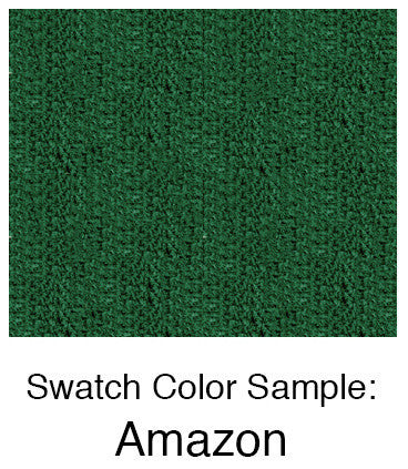 Hand Painted "Hi There" Script Welcome Mat, Amazon Dark Green