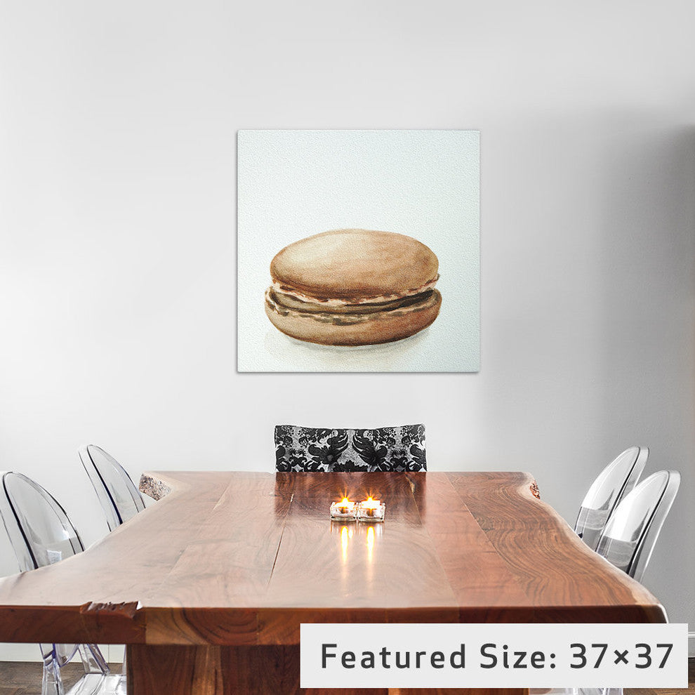 "Chocolate Macaron" by Jennifer Redstreake, 12x12x1.5