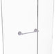 Monte Carlo 18" Shower Door Towel Bar, Satin Chrome
