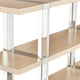 Laguna Ridge Console Table, Washed Oak