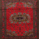 Ahgly Company Indoor Square Traditional Area Rugs, 7' Square