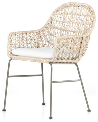 Bandera Dining Chair With Cushion-White