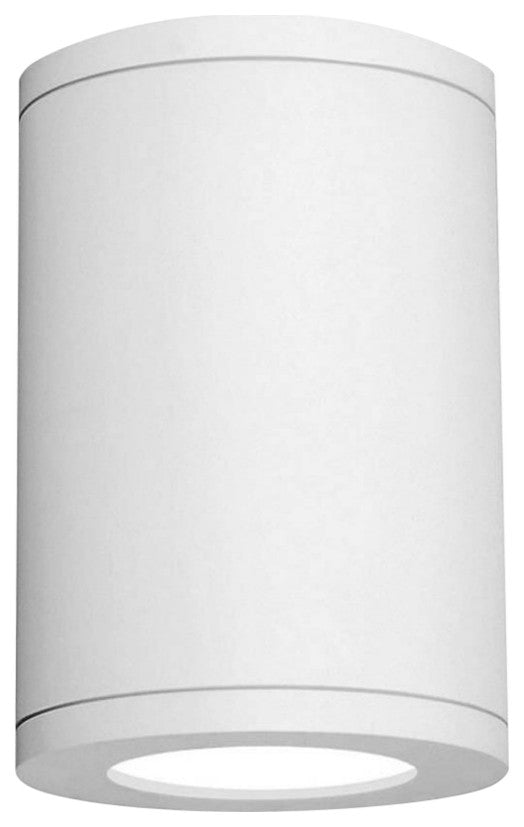 WAC Lighting Tube 11.75" Wet Rated LED Flush Mount 3000K Flood Beam in White
