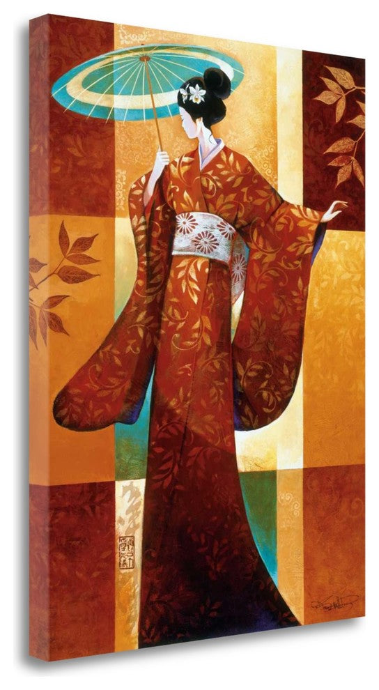 "Misaki" By Keith Mallett, Giclee Print on Gallery Wrap Canvas, Ready to Hang