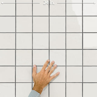 Menorca White Ceramic Wall Tile
