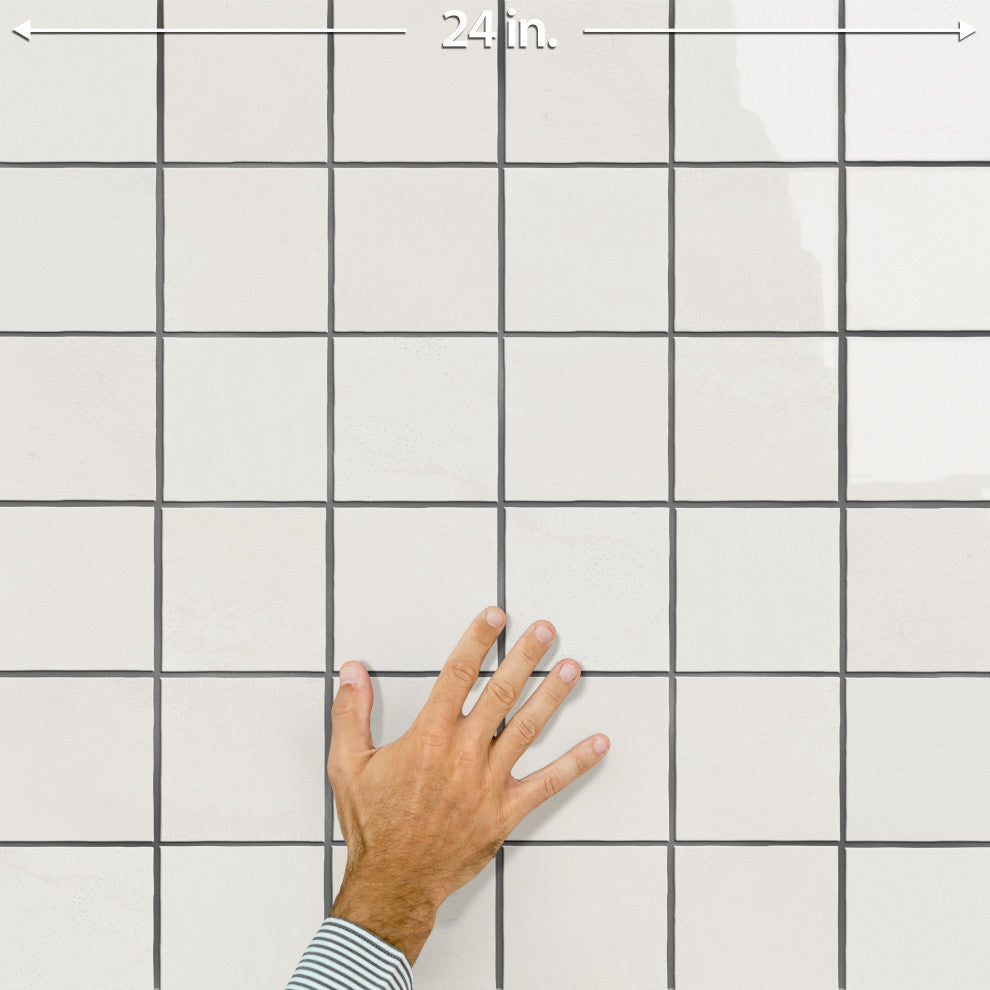Menorca White Ceramic Wall Tile