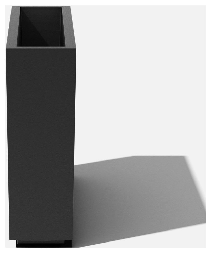 Veradek Block Series Span Planter, Black, Medium