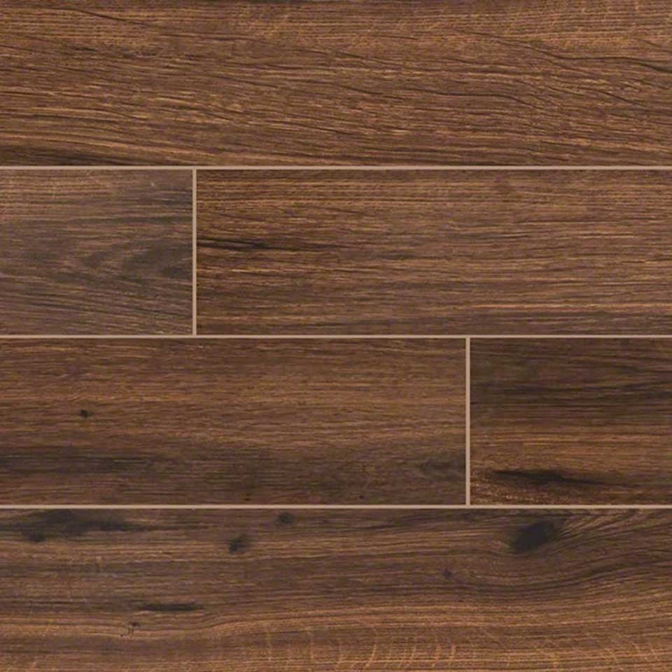 Palmetto Walnut 6x36 Matte Porcelain Tile, 10 Pieces, 6x36