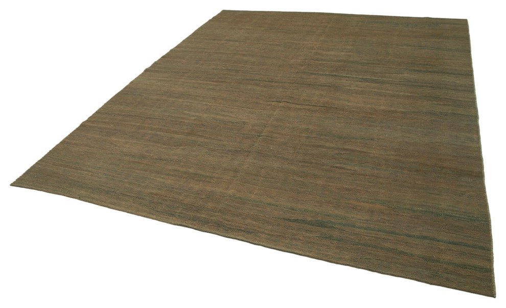 Rug N Carpet - Handmade Oriental 8' 2'' x 10' 1'' Decorative Wool Kilim Rug