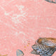 Indoor/Outdoor Seabreeze SZ9 Salmon Machine Washable 8' x 8' Round Rug