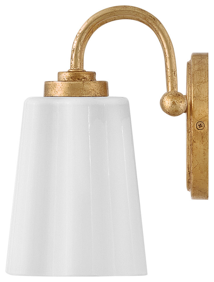 Lark 85412 Honey 2 Light 14"W Vanity Light - Distressed Brass