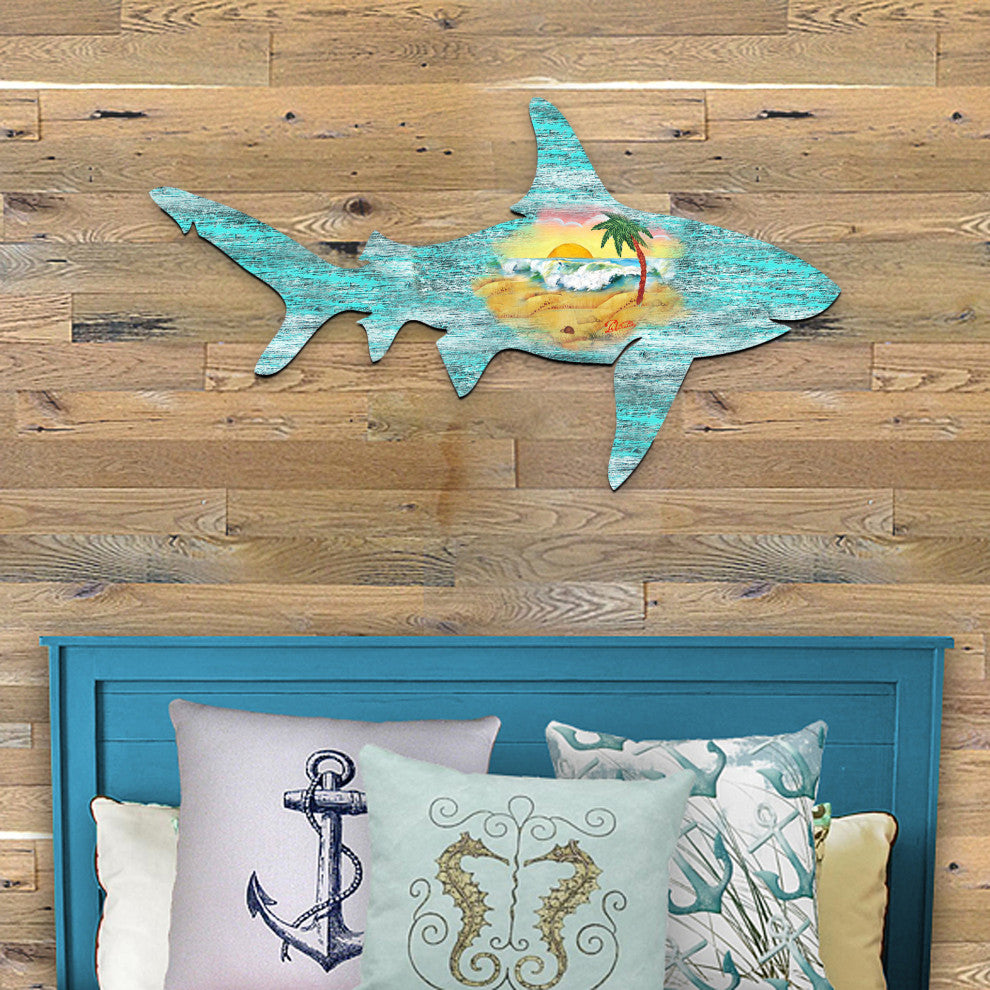 Shark Scenic Door Hanger