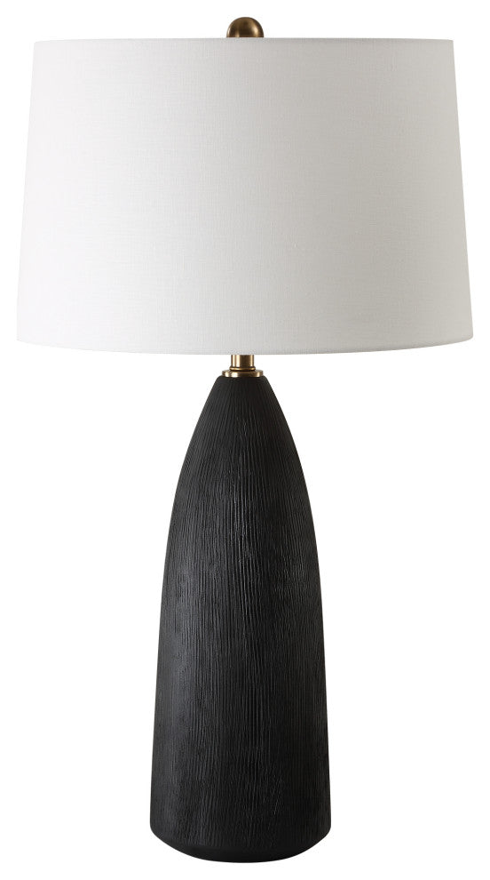 Uttermost Jett Black Table Lamp